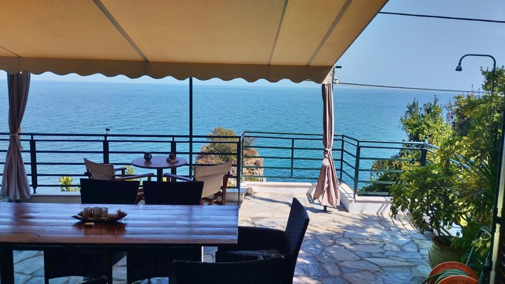 Kamari Guesthouse Keramídhion Buitenkant foto
